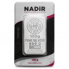 100 Gram Gümüş Külçe