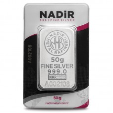 50 Gram Gümüş Külçe